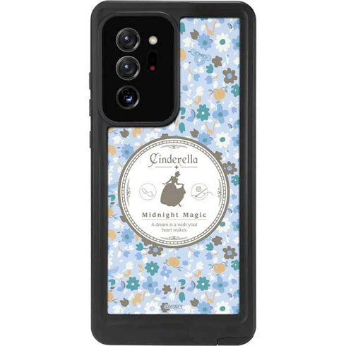 Disney Cinderella Midnight Magic Silhouette Galaxy Note20 Ultra 5G Waterproof Case